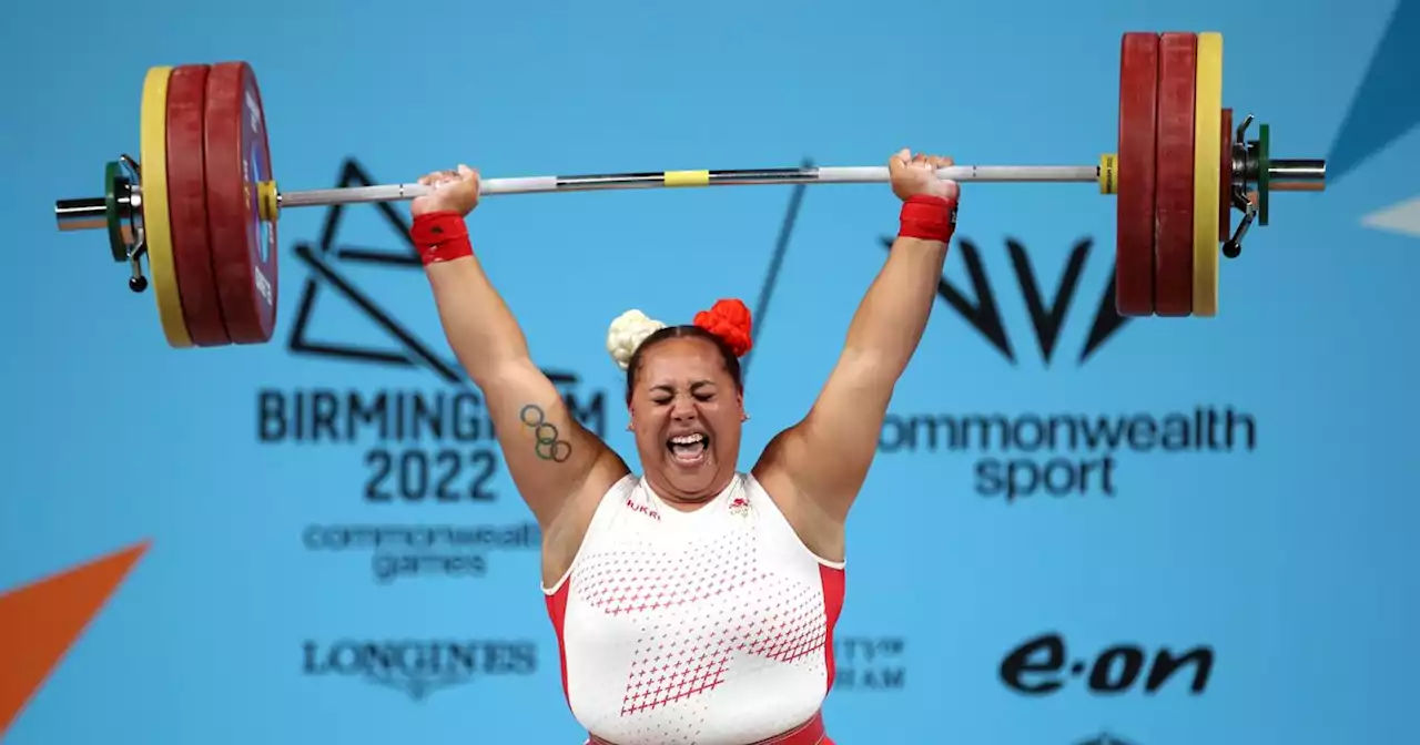 Weightlifter Emily Campbell wins gold at Commonwealth Games