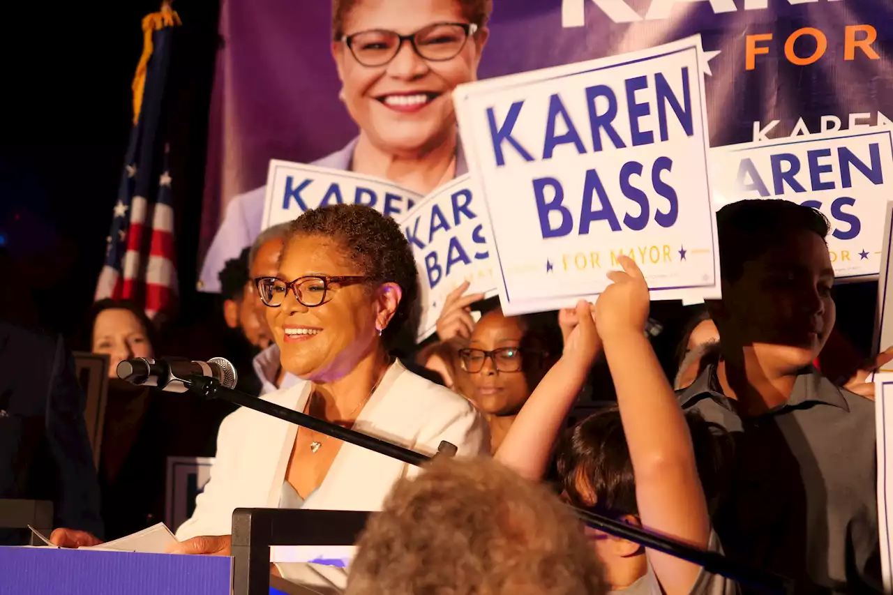 Biden and Harris endorse Bass for Los Angeles mayor