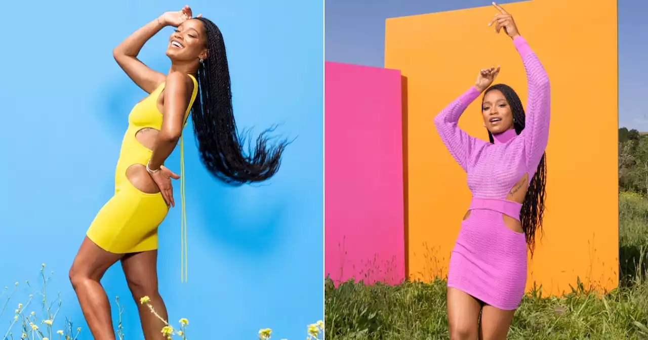 Keke Palmer Stuns in Bright Cutout Minidresses For Her Latest Shoot