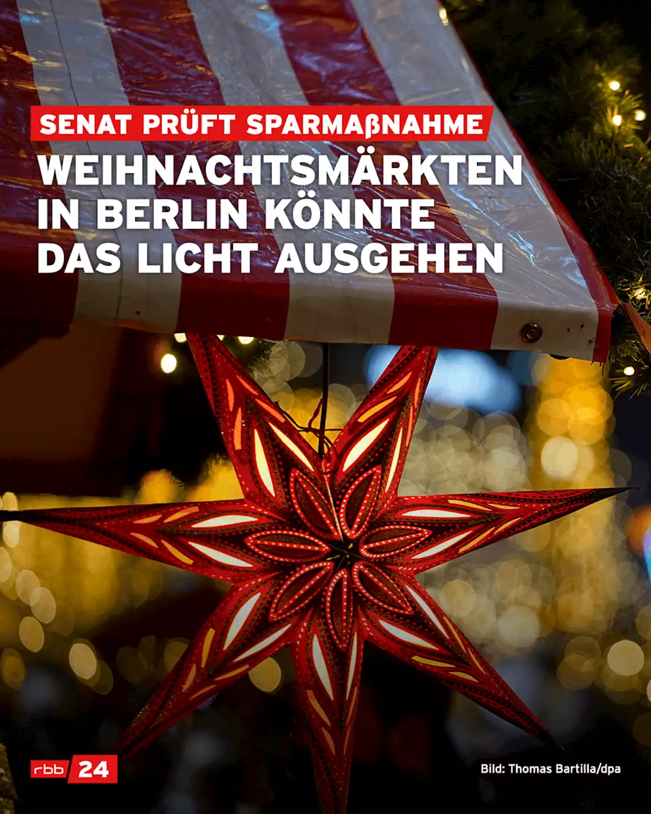 Weihnachtsbeleuchtung in Berlin auf dem Prüfstand