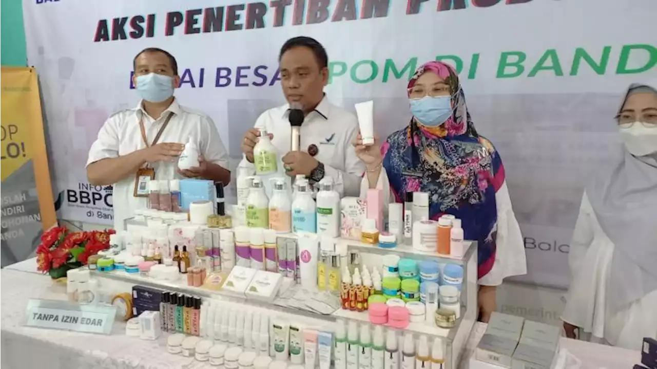 BPOM Amankan Ribuan Kosmetik Ilegal di Jawa Barat  |Republika Online