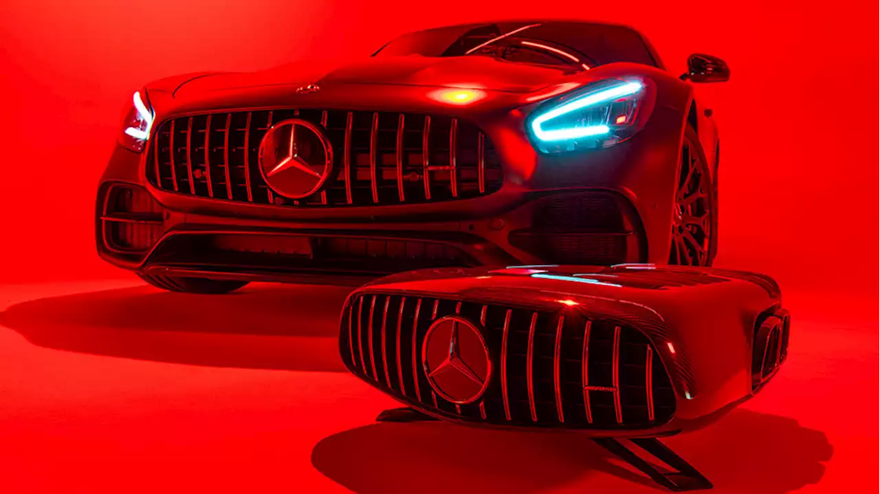 This New Loudspeaker Looks Just Like the Grille of the Mercedes-AMG GT—and That’s the Point