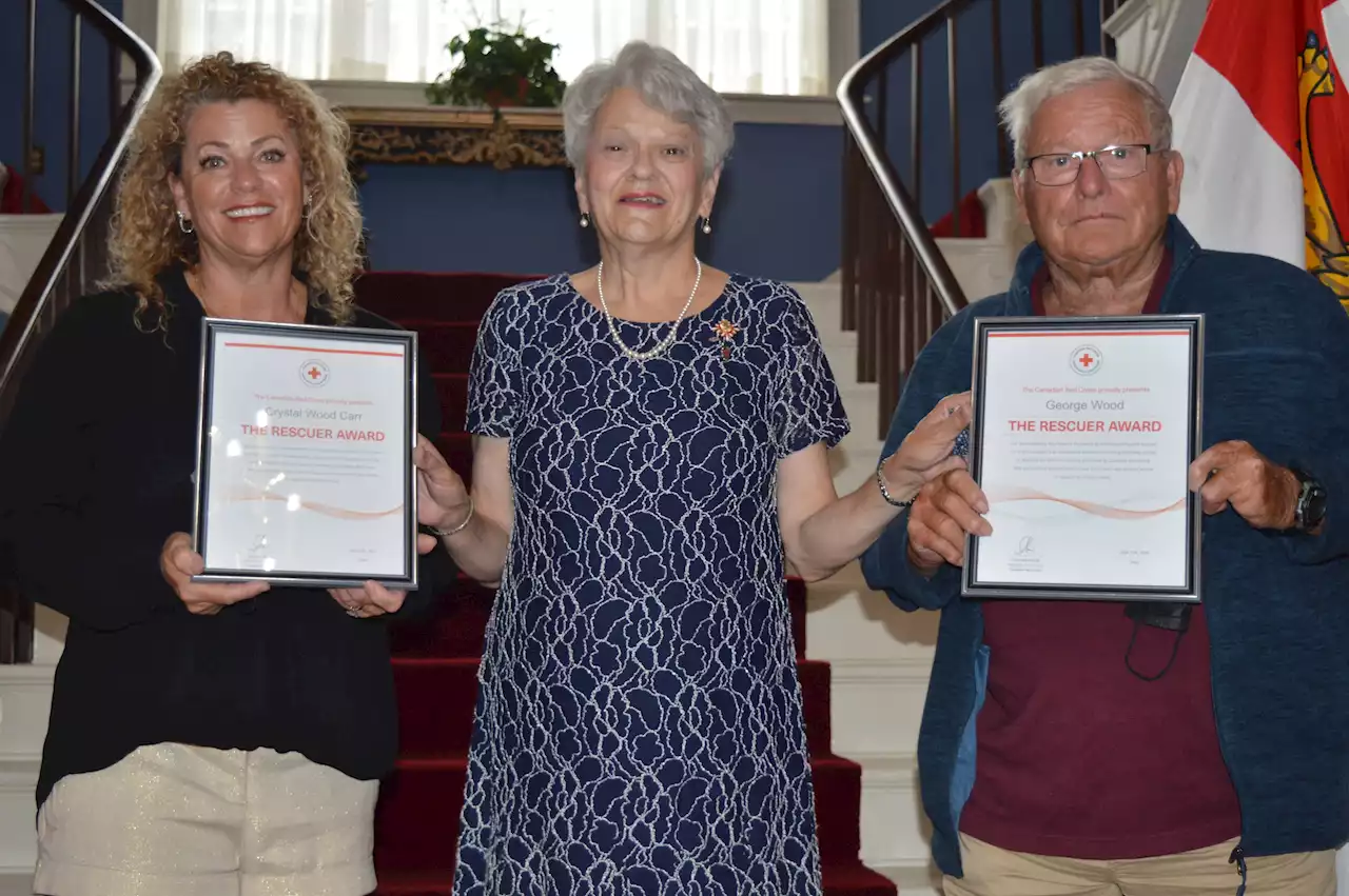 North Tryon father, daughter honoured for saving man's life | SaltWire