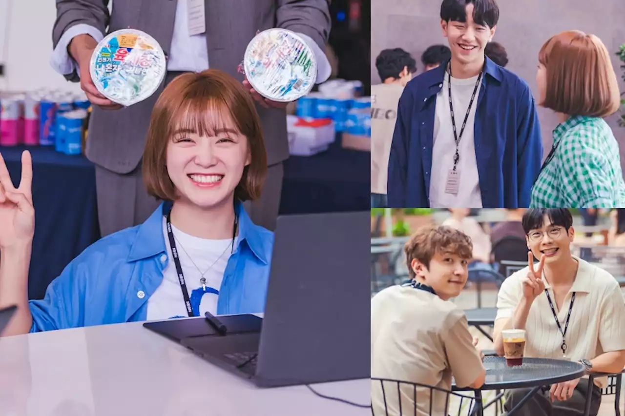 Kim Sejeong, Choi Daniel, and Nam Yoon Su Boast Perfect Chemistry In “Today’s Webtoon” Behind-The-Scenes Photos