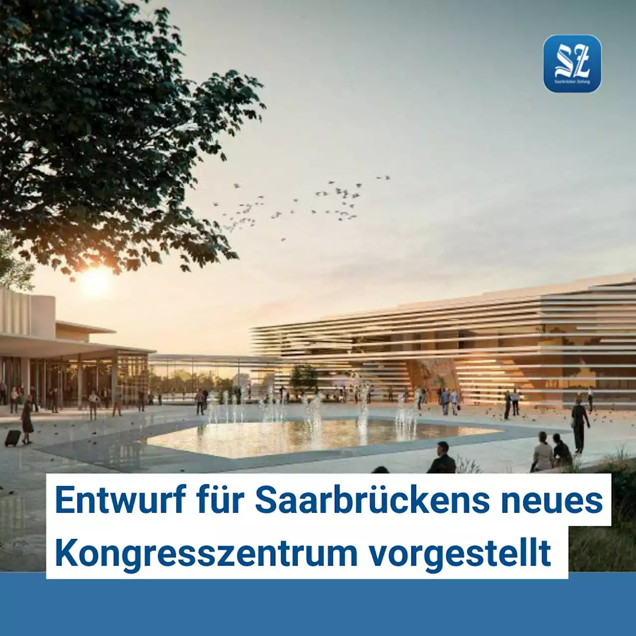 Dieser Entwurf hat gewonnen: So soll das neue Kongresszentrum in Saarbrücken aussehen (mit Bildergalerie)