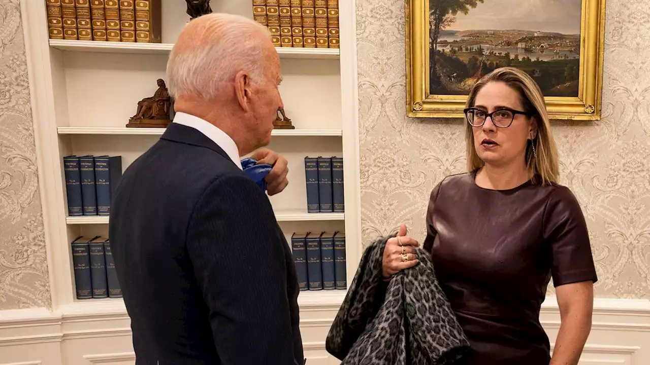 ‘And I Want Your Tie Too,’ Says Sinema, Giving Biden Conditions Of Her Support For Bill