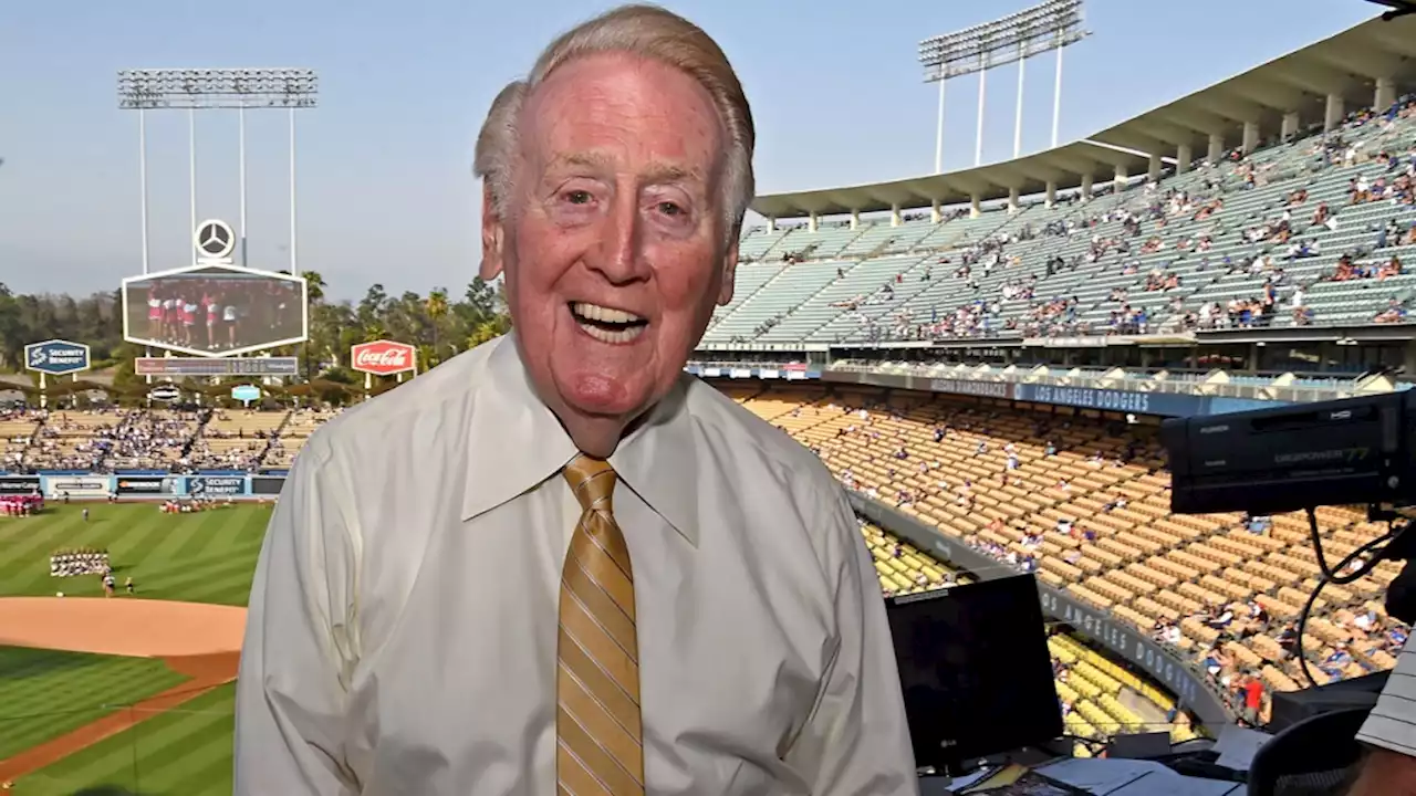 Vin Scully, Treasured Voice of the Dodgers, Dies at 94