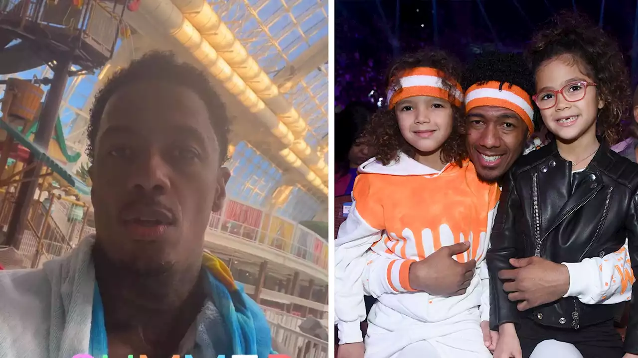 Nick Cannon Rents Out Waterpark for 11-Year-Old Twins He Shares with Mariah Carey