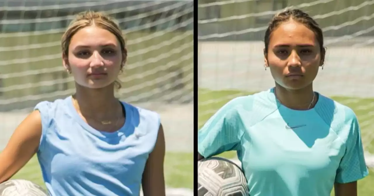 High school soccer star sisters reflect on their ‘insane,’ historic Nike deal