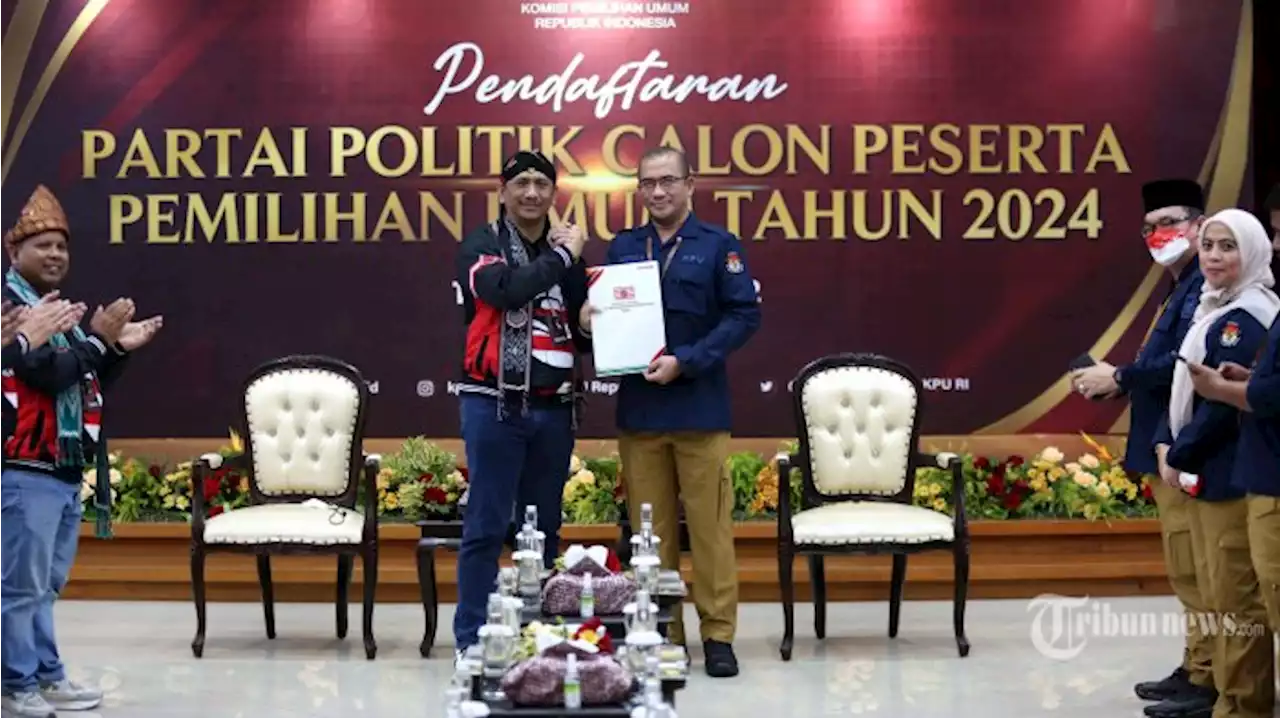 Profil Partai Kebangkitan Nusantara, Parpol yang Daftar ke KPU Jadi Peserta Pemilu 2024 - Tribunnews.com