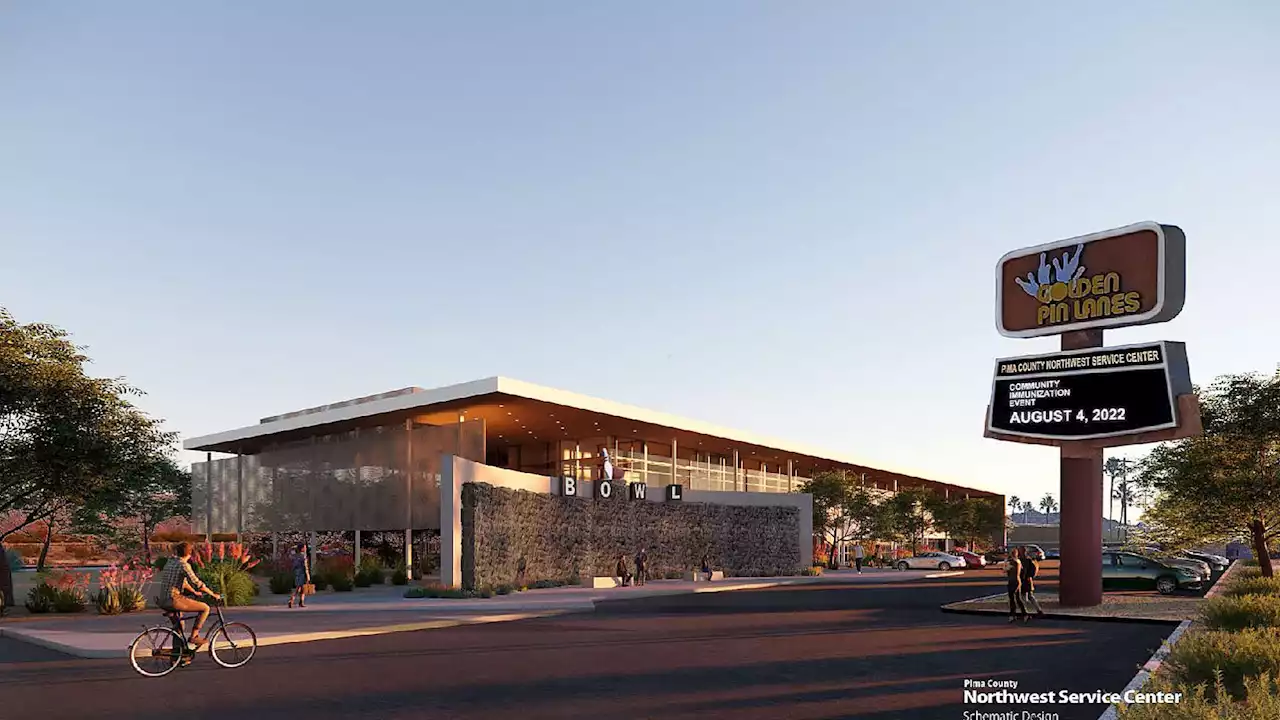 New Pima County building will feature remnants of previous bowling alley