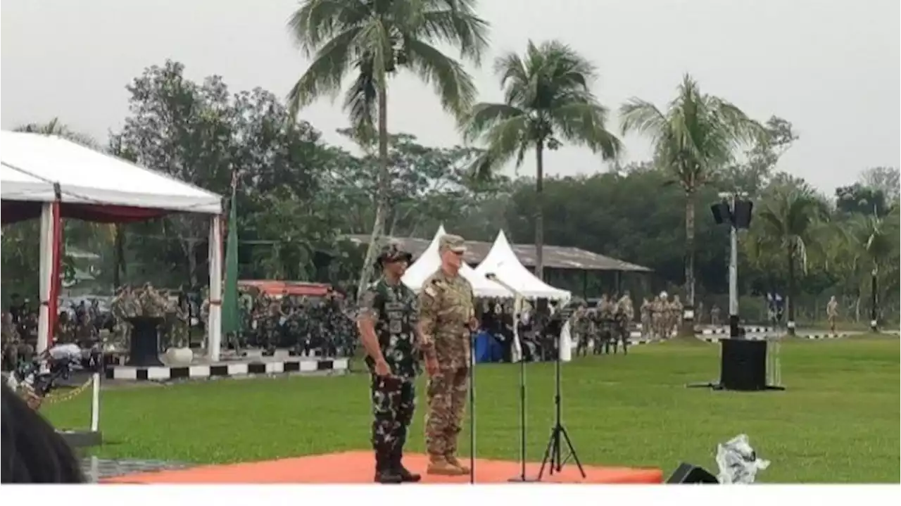 Panglima TNI Jenderal Andika Buka Latma Super Garuda Shield 2022