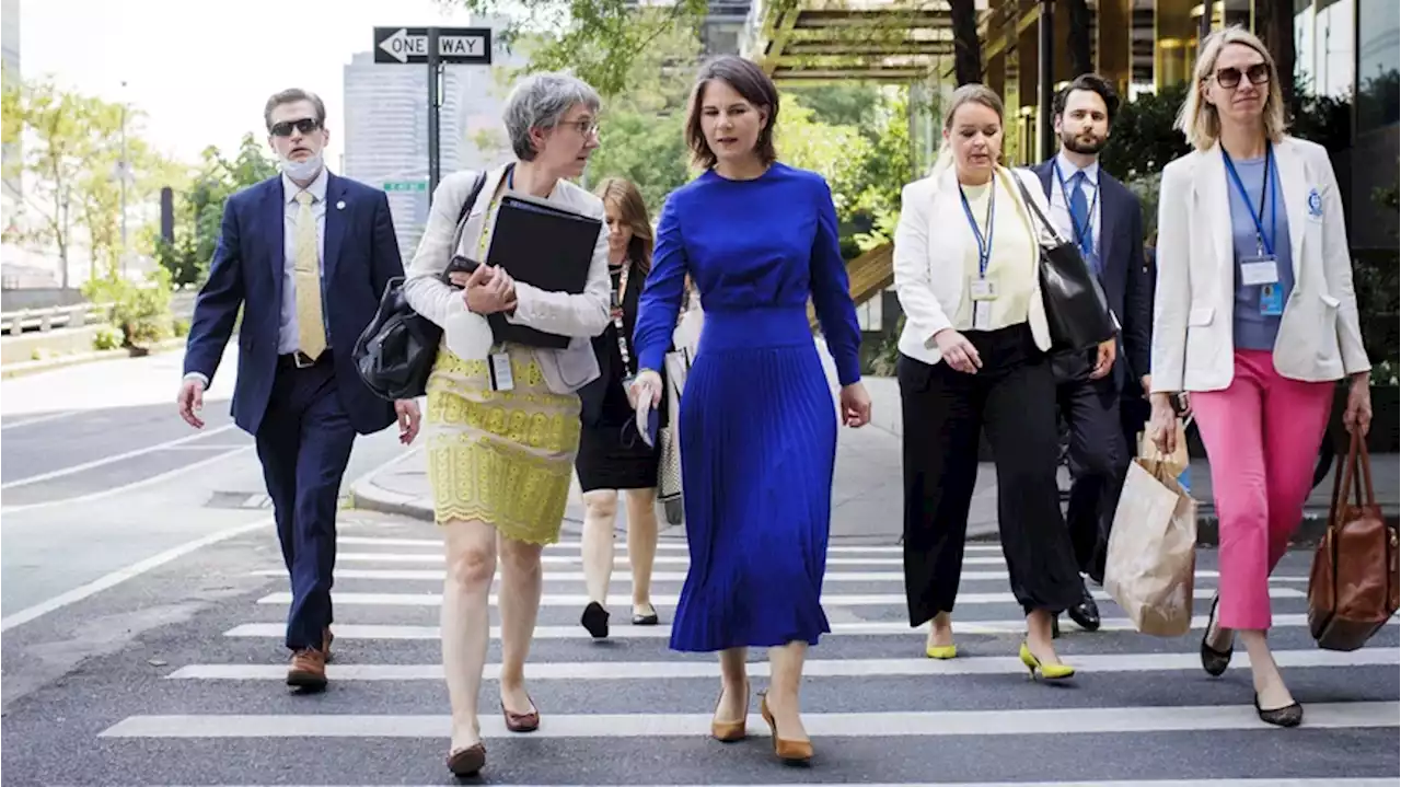 Annalena Baerbock: Schock-Erlebnis vor Atomwaffen-Konferenz in New York