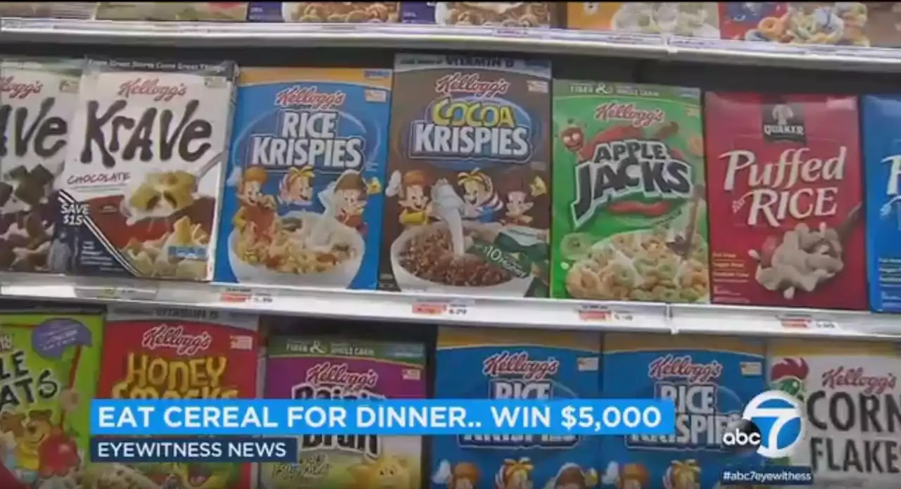 Like cereal for dinner? You could win $5,000 from Kellogg's