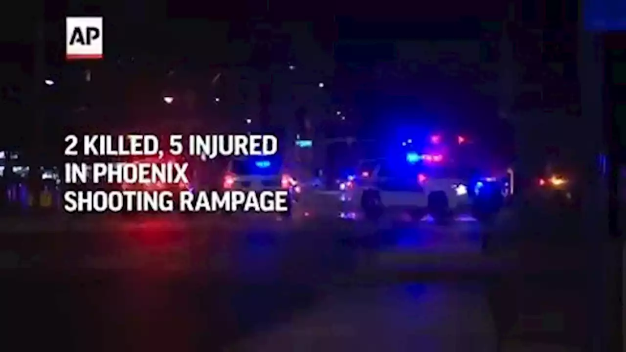 2 die, 5 injured in Phoenix shooting rampage; suspect dead