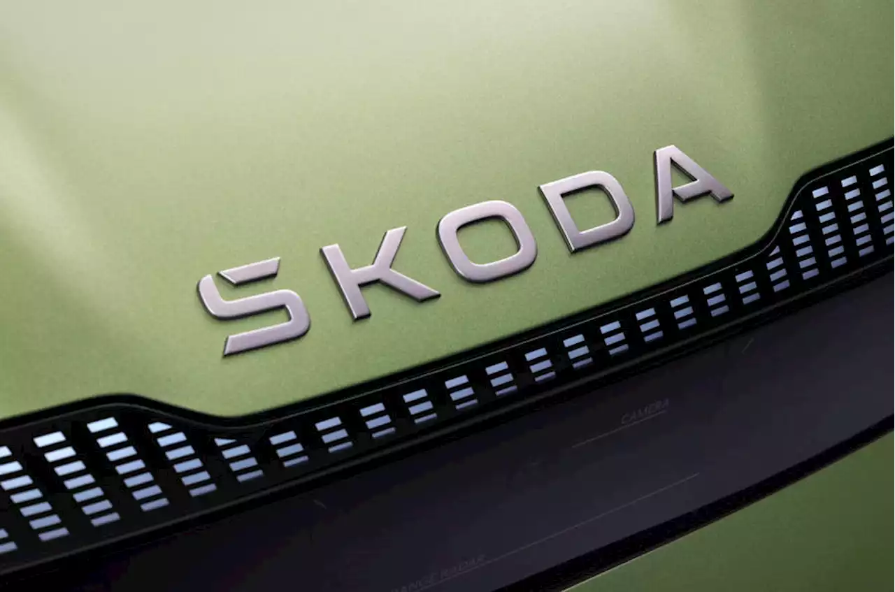 New Skoda logo: wordmark revealed to replace emblem on cars | Autocar