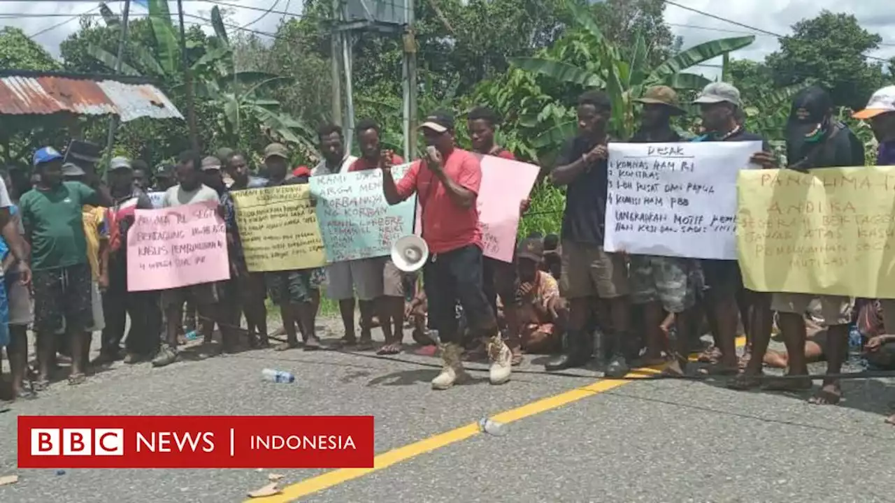 Kasus mutilasi di Papua: TNI didesak transparan tangani aparat yang diduga terlibat - BBC News Indonesia