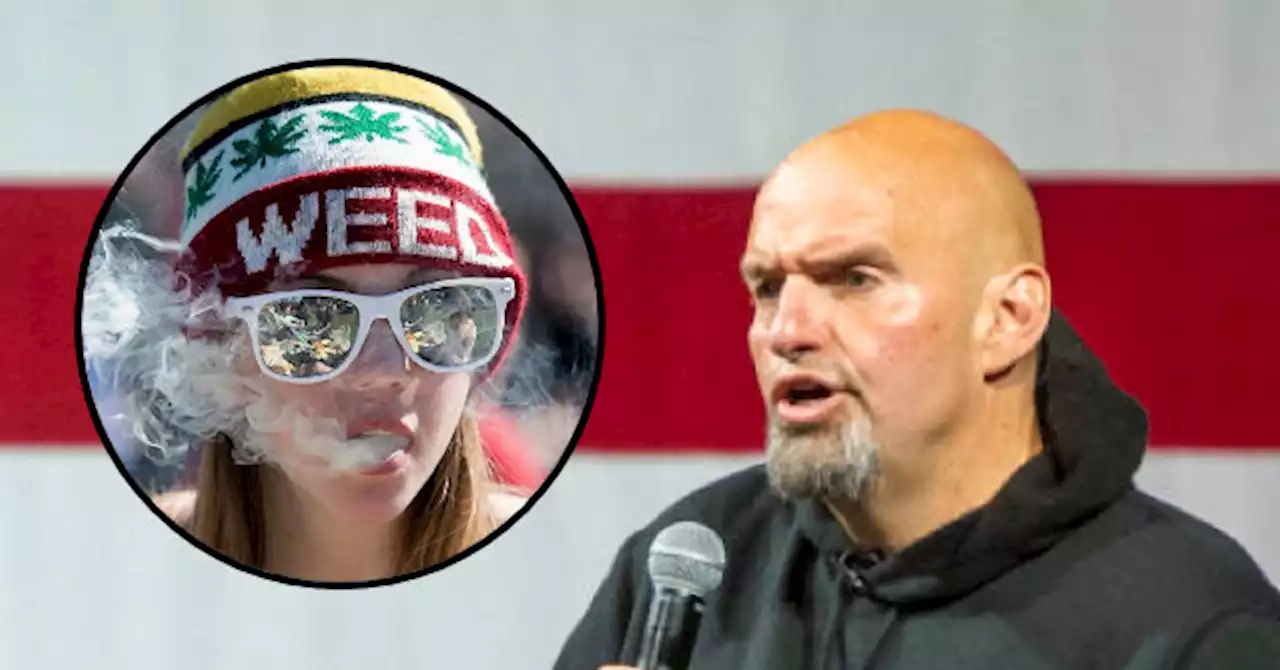 John Fetterman Aims High, Calls for Cannabis Legalization