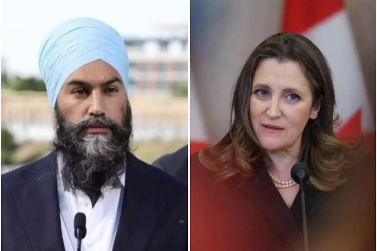 Burnaby South MP, NDP leader Jagmeet Singh condemns harassment of Chrystia Freeland in Alberta