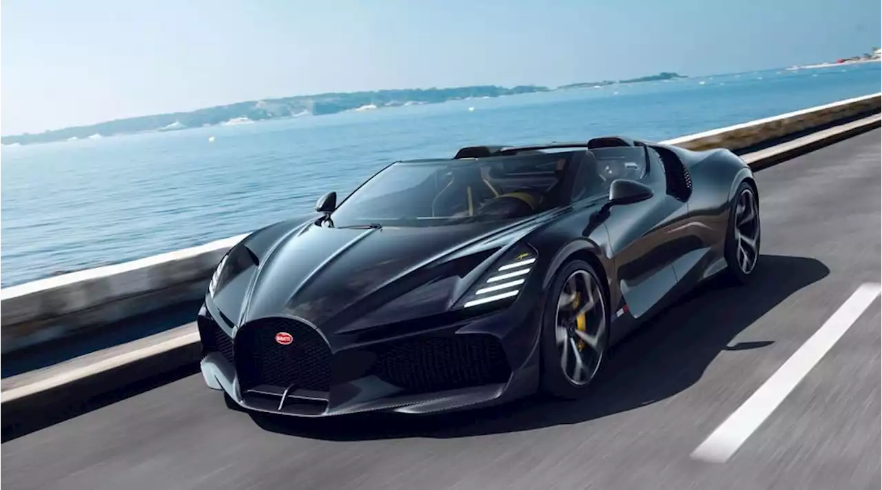 2024 Bugatti Mistral Roadster Revealed as Brand's W-16 Sendoff