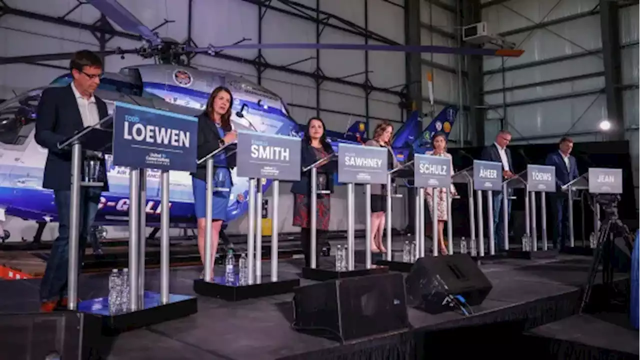 Seven UCP leadership contenders set to face off in Edmonton | CBC News