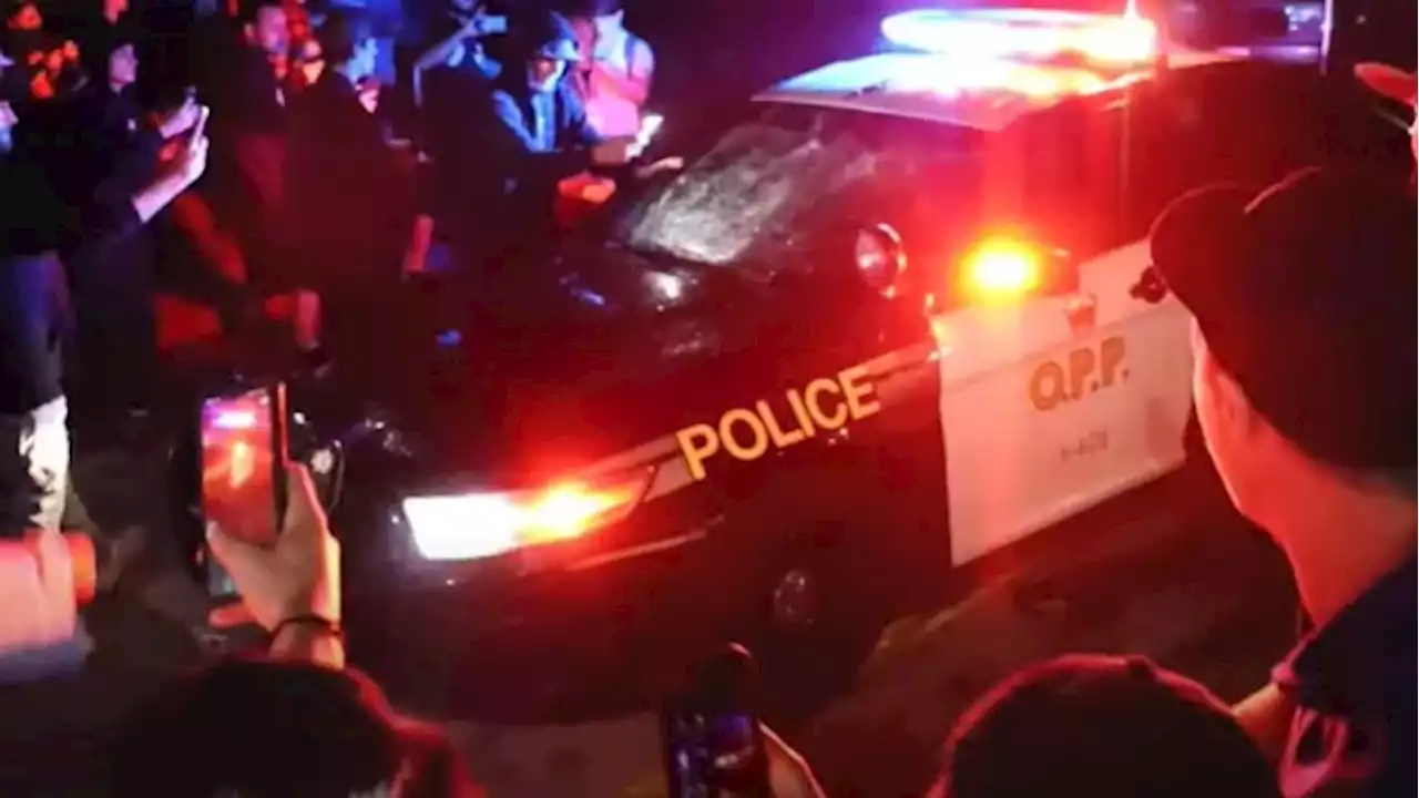 Wasaga Beach needs more police after OPP cruisers damaged during car rally, mayor warns | CBC News