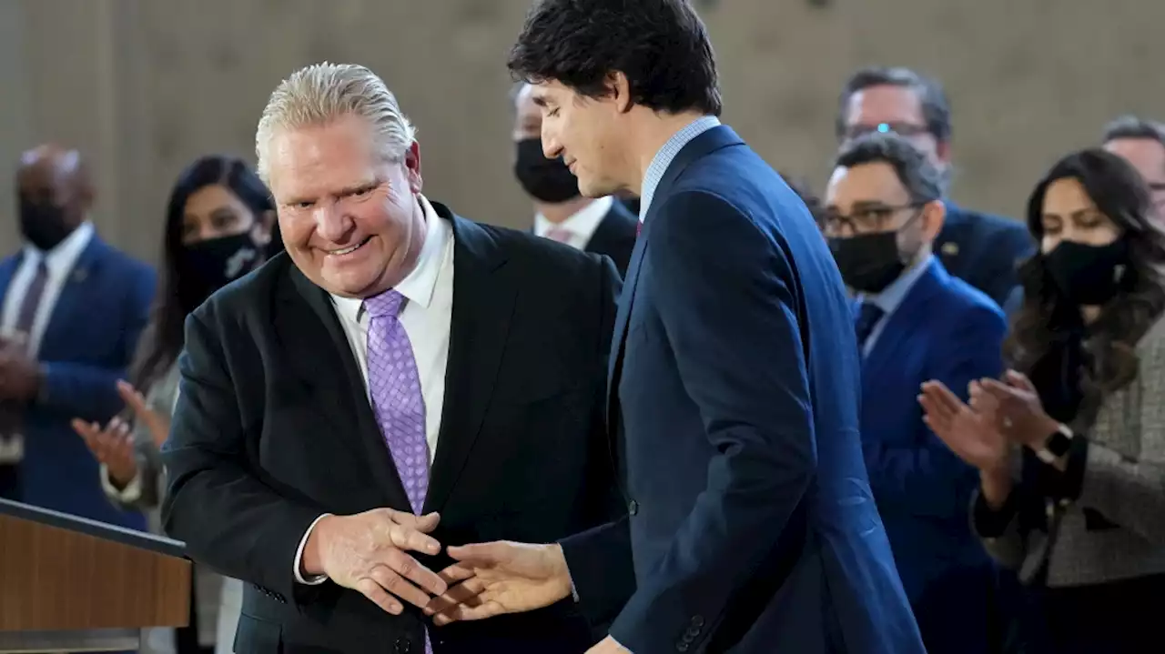 Ford set to meet with Trudeau at Queen’s Park