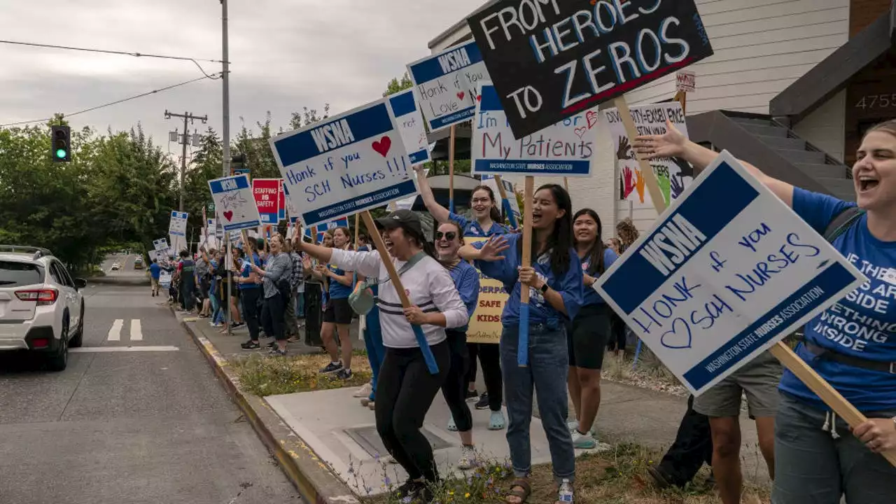 Seattle Children's nurses to vote on new contract that could offer 'unprecedented' raise