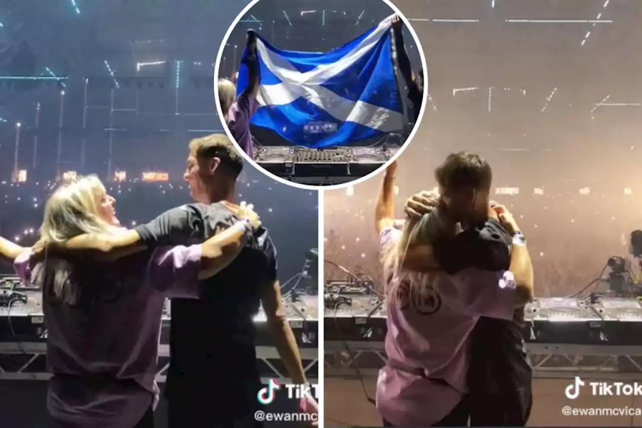 WATCH: Emotional moment Glasgow DJ takes 'proud mum' on stage at Creamfields