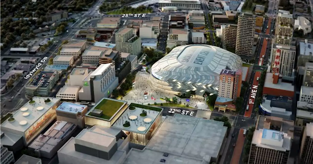 City of Saskatoon showcases concept designs for new downtown arena-event centre - Saskatoon | Globalnews.ca