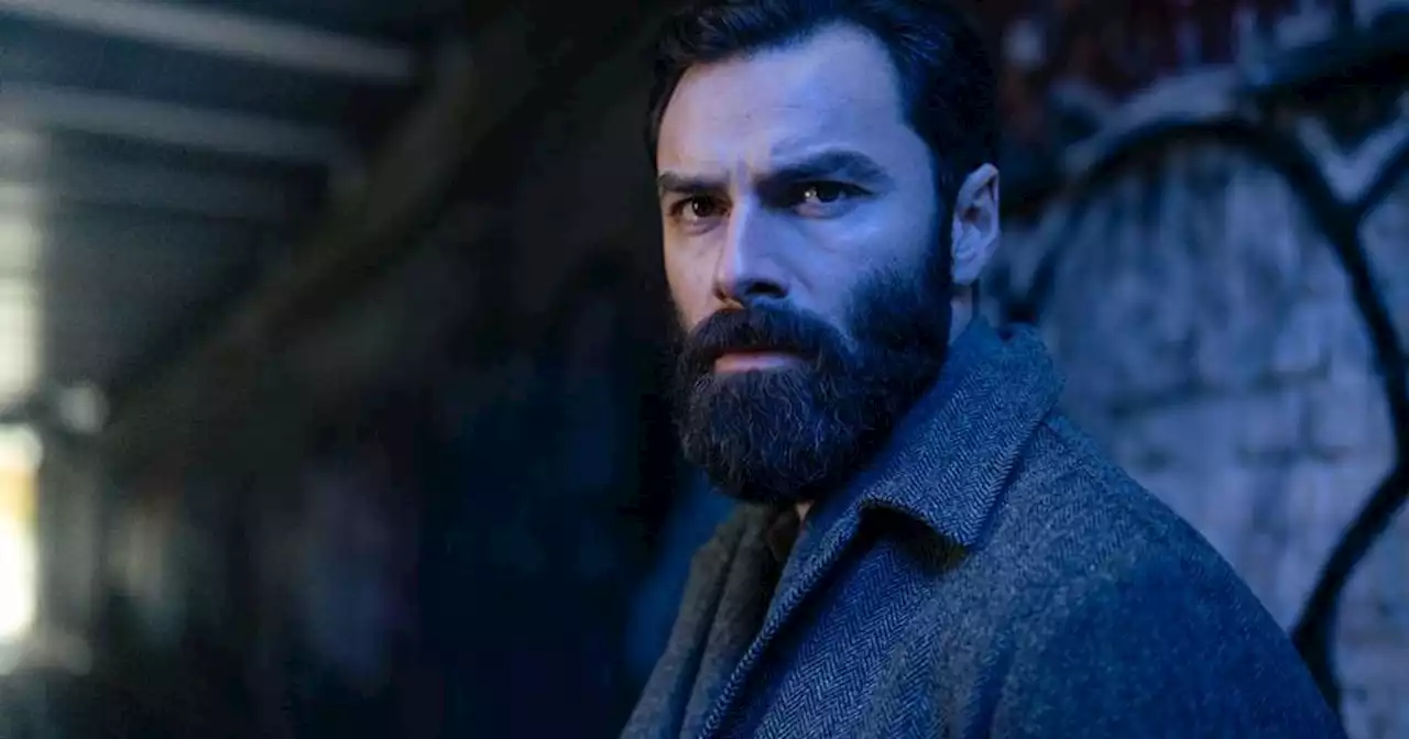 When Aidan Turner first turns up in The Suspect I don’t know whether to laugh or order a soy macchiato