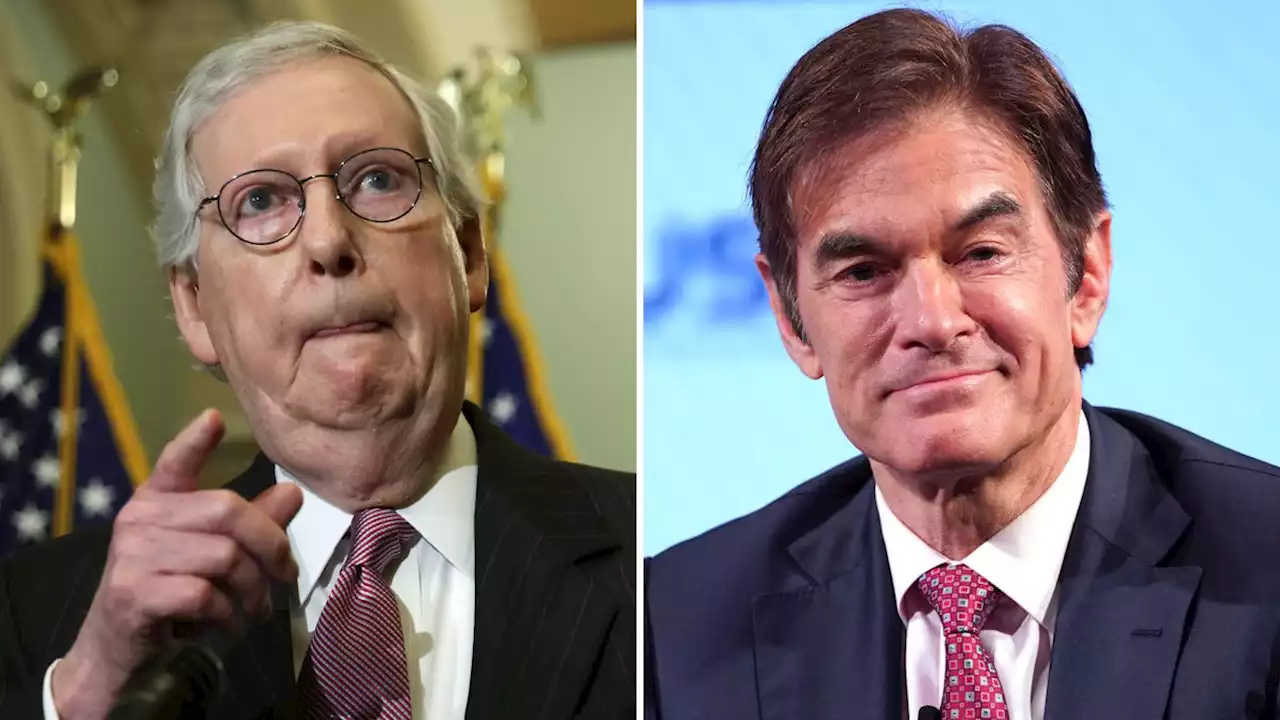 Mitch McConnell Stands By Dr. Oz, Hilariously