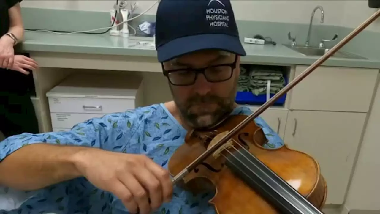 Non-invasive procedure helps Houston musician eliminate tremors