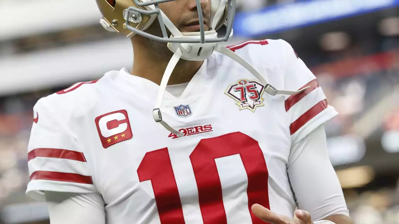 Jimmy Garoppolo will remain a San Francisco 49er this season