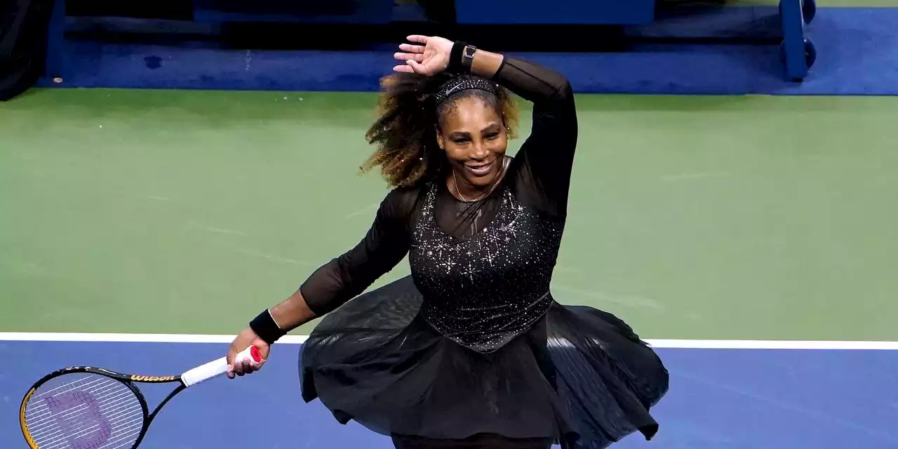 Of course Serena Williams’ U.S. Open sneakers have 400 diamonds on them