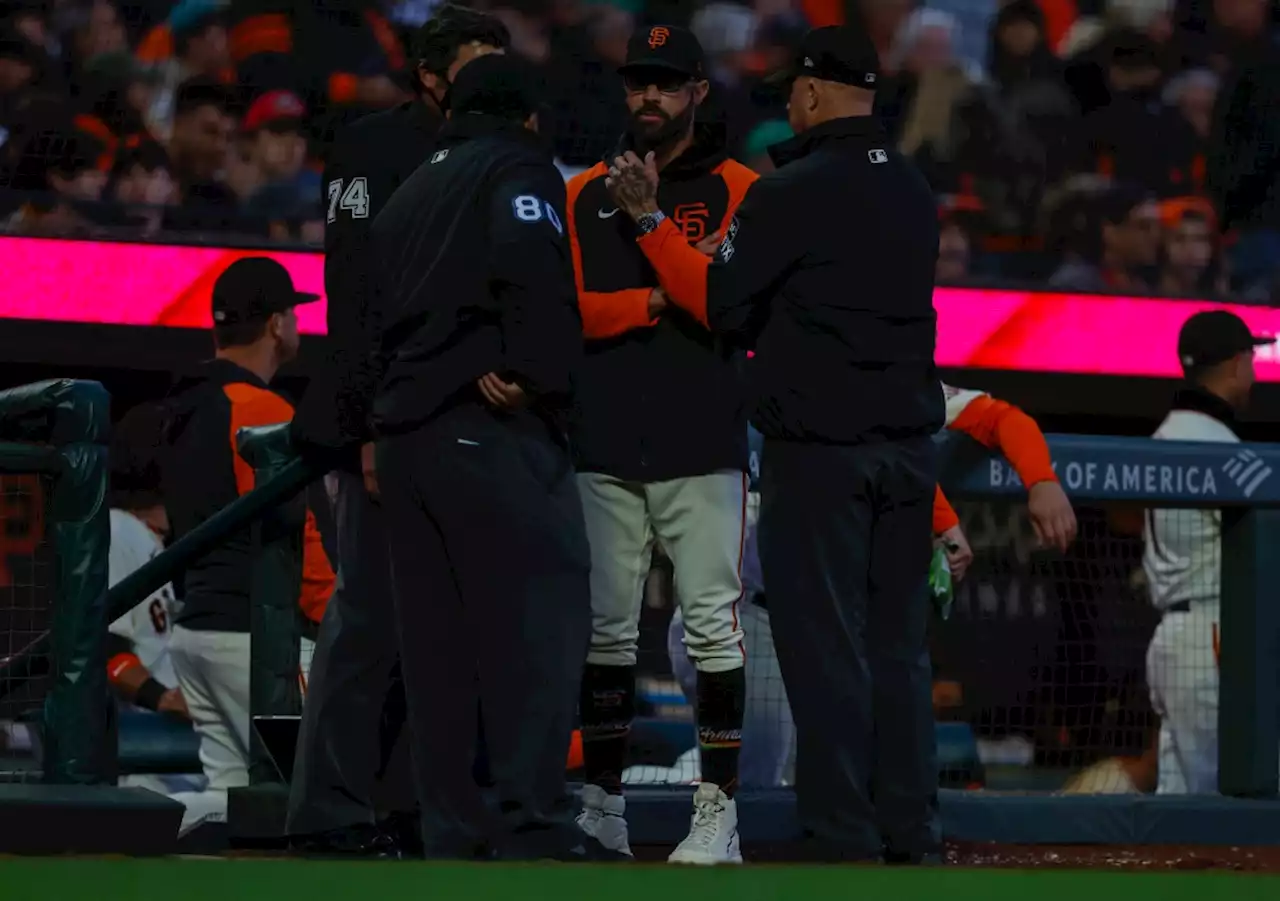 SF Giants’ game against Padres delayed when Oracle Park lights malfunction