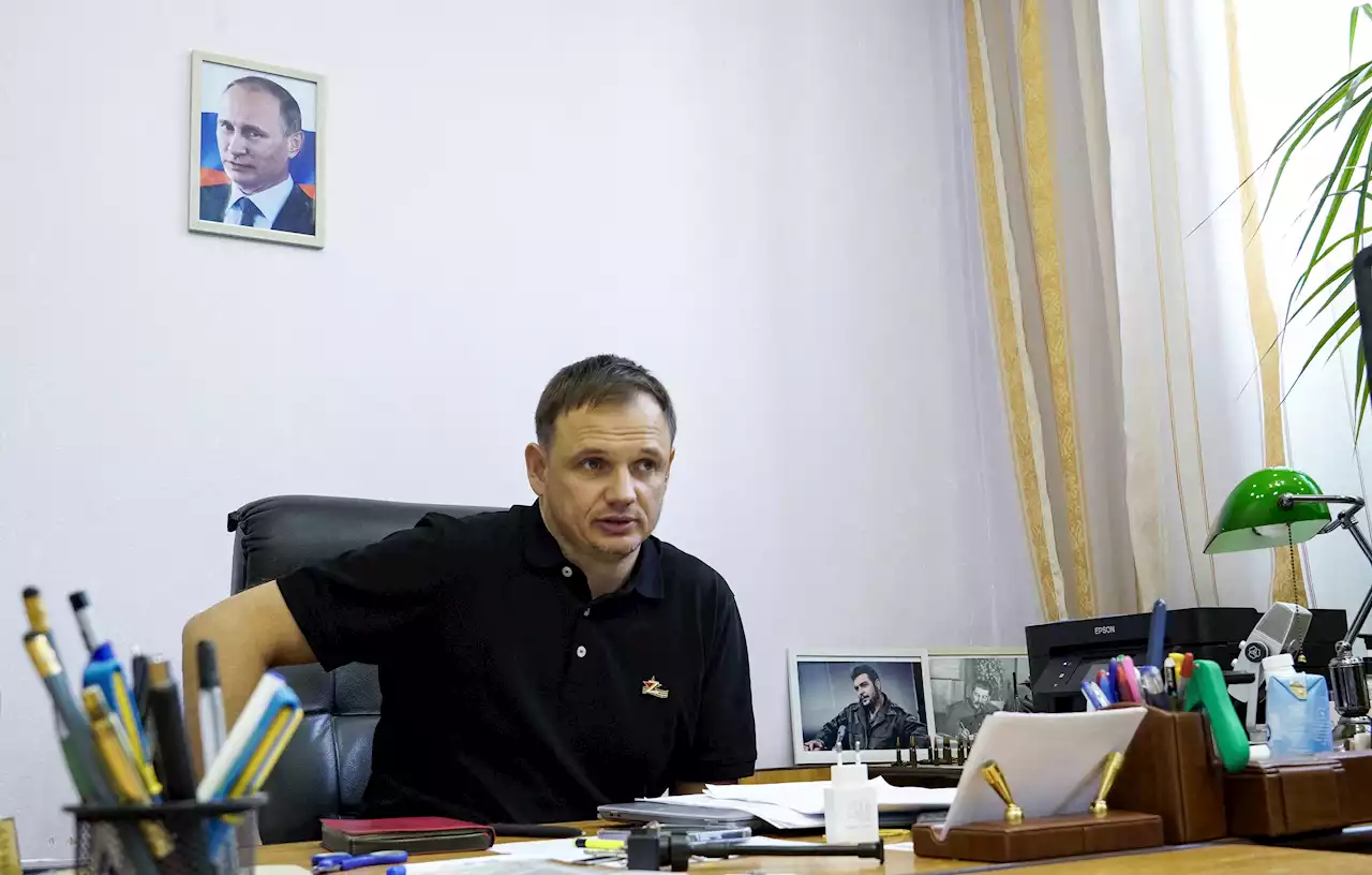 Russia-installed Kherson leader has fled to Russia, video analysis suggests