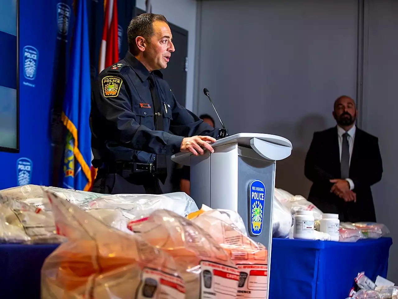 Peel cops take $12 million in illegal drugs off streets