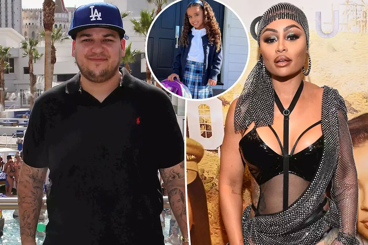 Rob Kardashian and Blac Chyna’s daughter, Dream, starts kindergarten