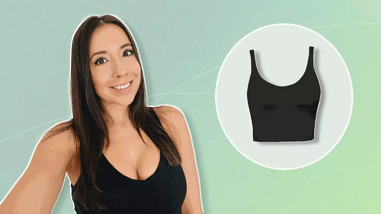 I Can’t Stop Wearing This $20 Amazon Crop Top That’s So Similar to Lululemon’s Align Top