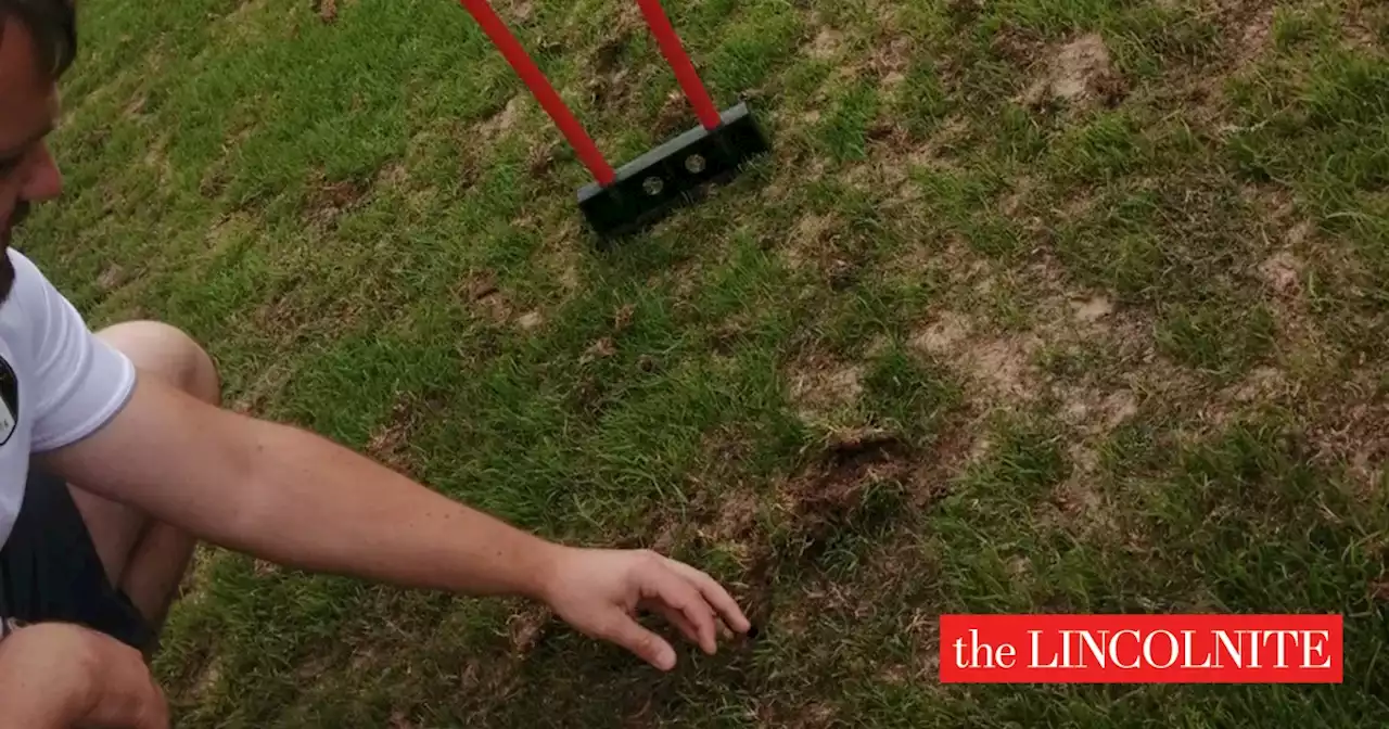 £20k crowdfunder for Grantham Town pitch replacement after insect infestation