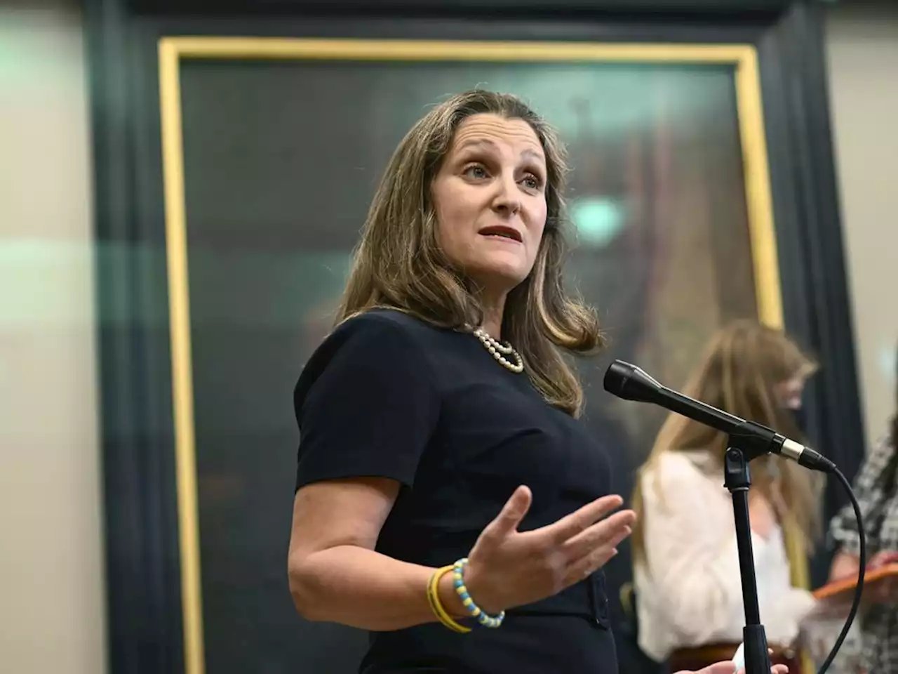 Trudeau calls for leaders to take united stance after Freeland confronted in Alberta