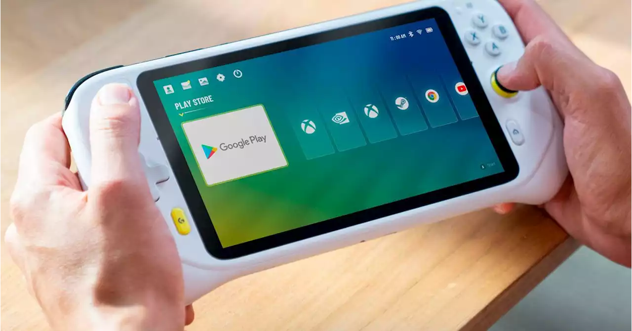 Logitech’s cloud gaming handheld leaks with Android apps and Switch-like UI