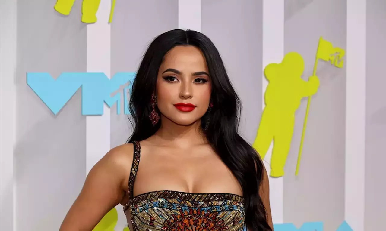 Becky G Brings Edgy Esotericism To MTV VMAs In Tarot Card Inspired Zuhair Murad Dress