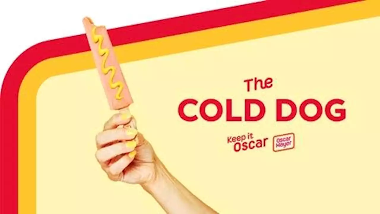 A hot dog flavored popsicle? Oscar Mayer unveils the 'Cold Dog,' complete with a mustard swirl