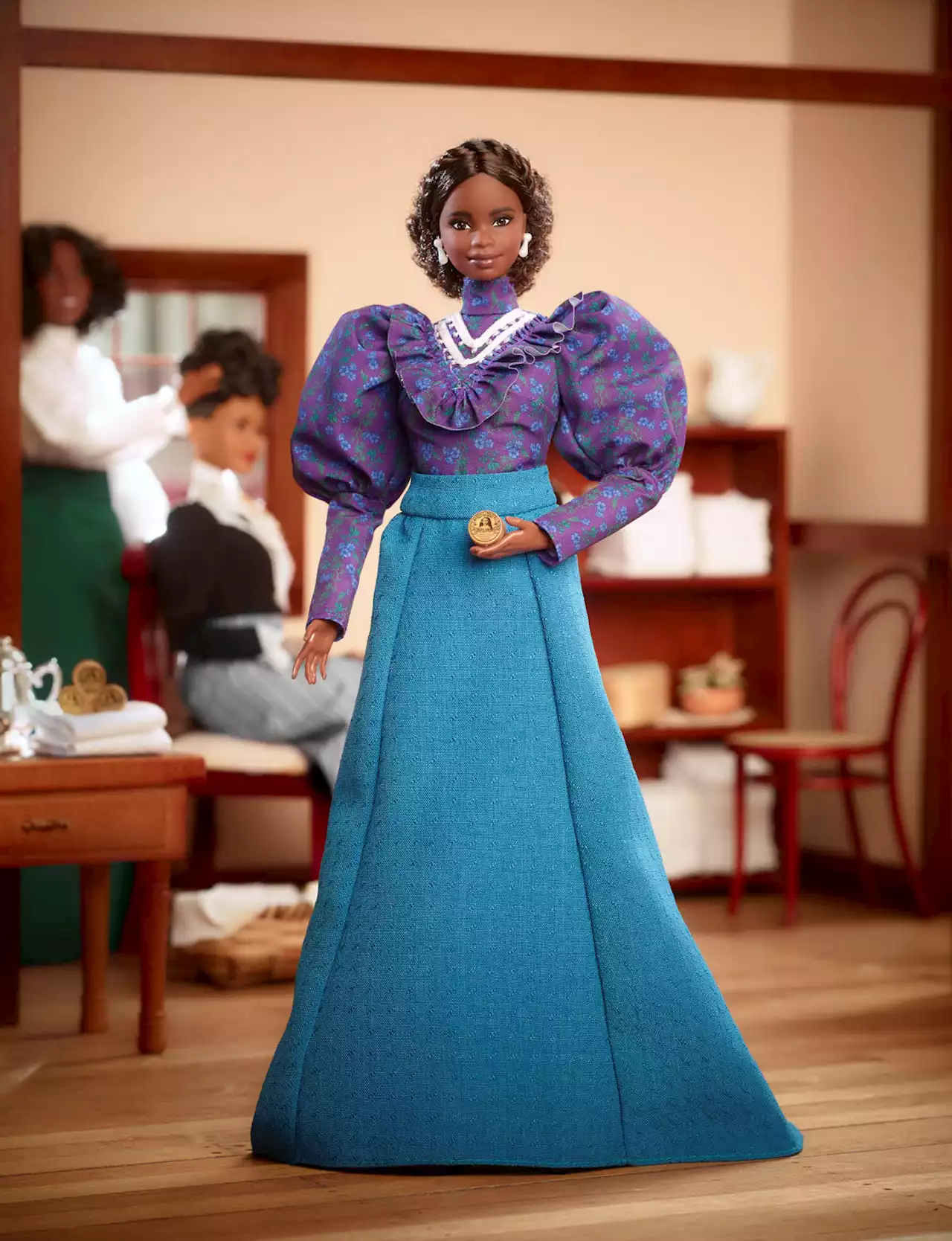 Barbie honors first female self-made millionaire, Madam C.J. Walker, with new doll