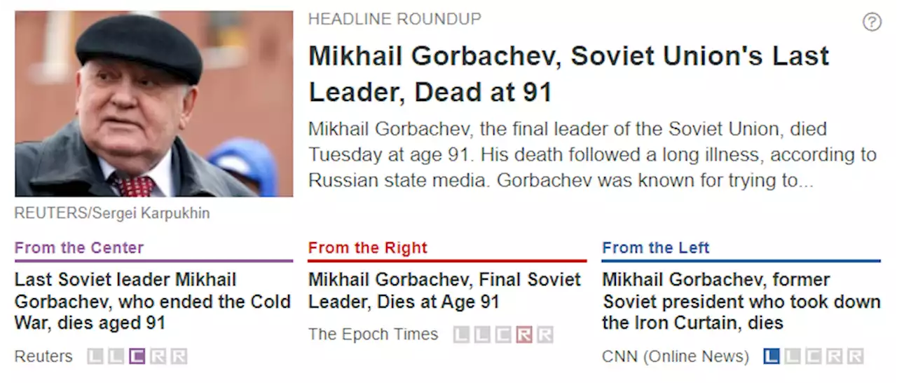 Mikhail Gorbachev, Soviet Union's Last Leader, Dead at 91