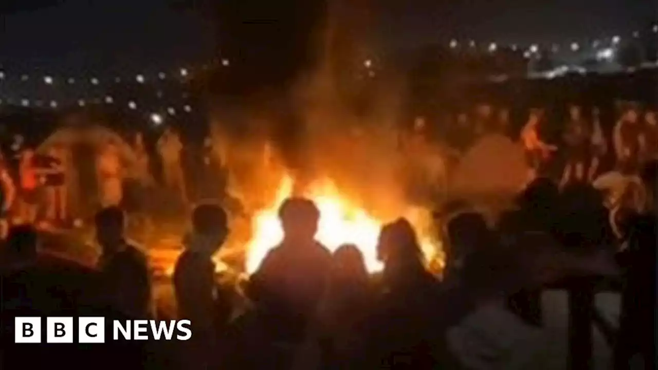 Leeds Festival: Tents set on fire and rocks thrown