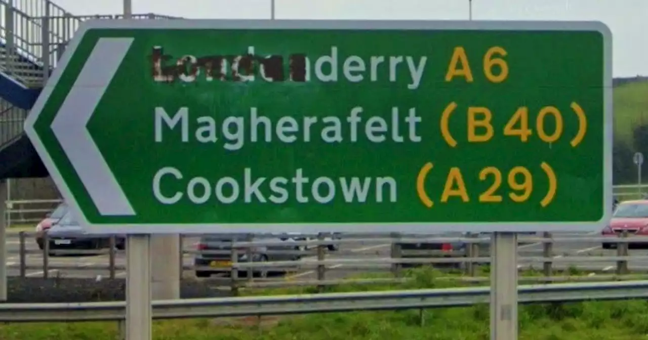 Plans for Derry/Londonderry signage on A6 'scrapped' over delay concerns