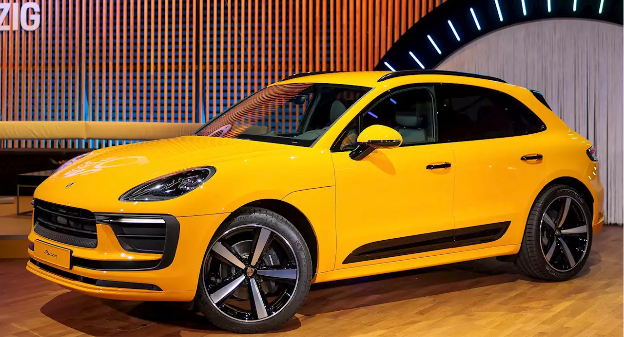 This One-Off Signal Yellow 2022 Porsche Macan Will Raise Funds For Charity | Carscoops